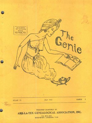 cover image of The Genie - Volume 15, No. 3 & 4